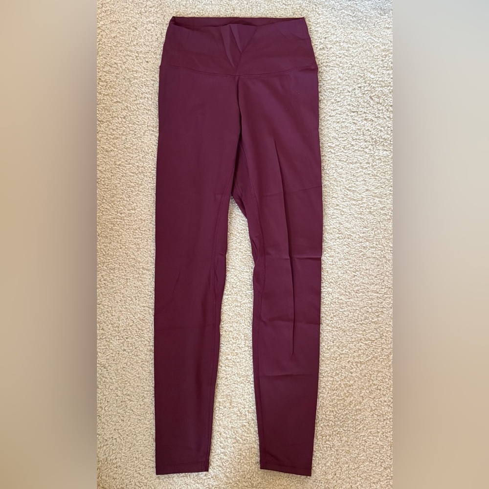 Burgundy Leggings